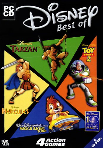 Best of Disney (Tarzan / Hercules / Toy Story 2 / Magical Racing Tour) Copyright Disney